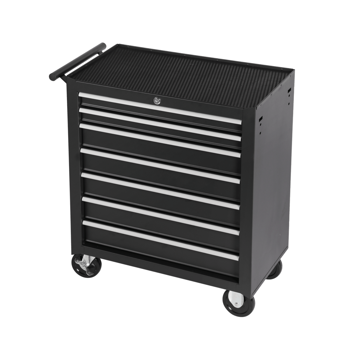 7 Drawer Garage Tool Cabinet Heavy Duty Steel Rolling Storage with Casters 31307