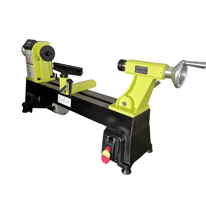 12×18 Variable Speed Wood Lathe Benchtop Wood Turning Lathe for DIY & Professional Use B