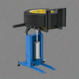 Portable Tire Wheel Lift – Pneumatic Assist for Tire Changing, 150 lb Capacity