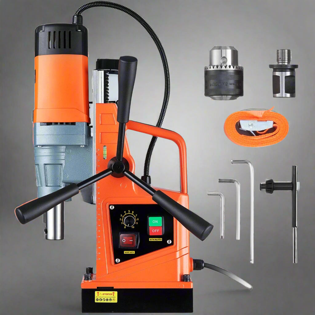 Magnetic Drill Press 1550W | Heavy-Duty Portable Mag Drill with 50mm Capacity – SKU 634350