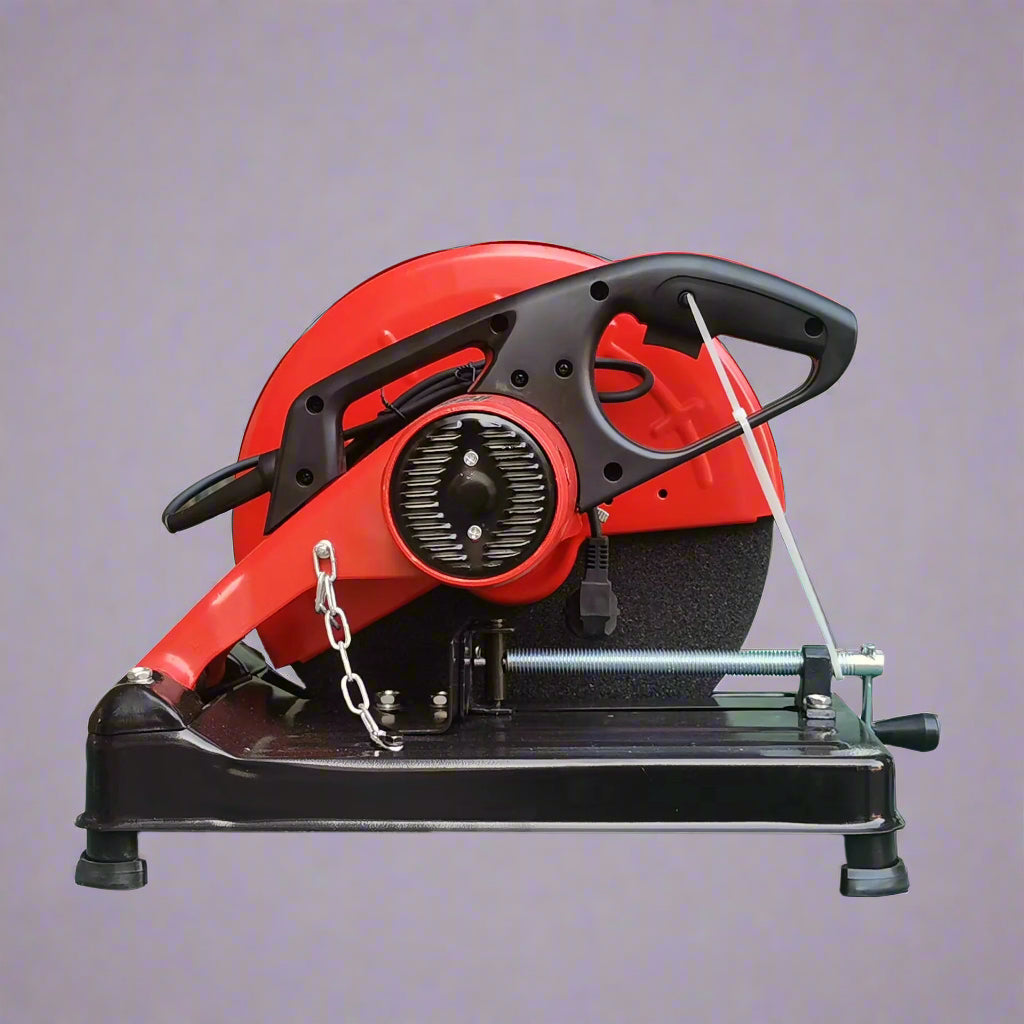 14″ 1800W Metal Chop Saw – 80T Blade, Adjustable Angle, Steel Cutter 230908