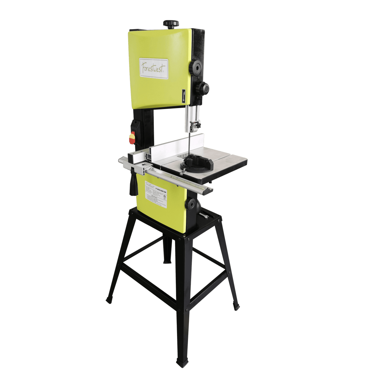 10-Inch 2-Speed Wood Bandsaw – 0.5 HP Benchtop Bandsaw for Precision Cutting BM10718