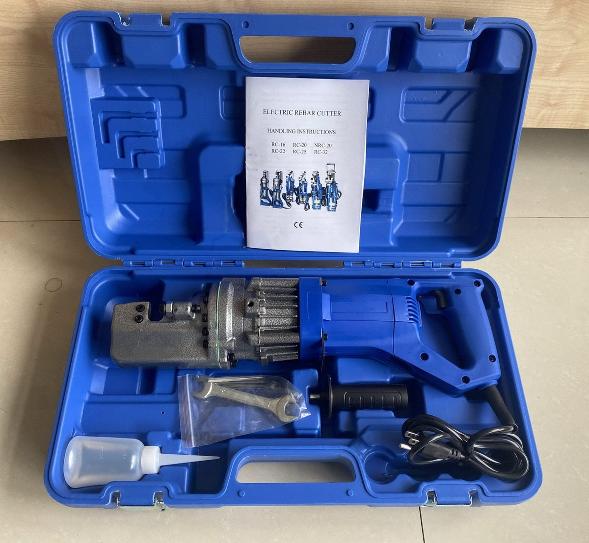850W Electric Rebar Cutter – Heavy Duty Steel Cutting Tool S1RC16